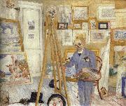 James Ensor The Skeleton Painter France oil painting artist